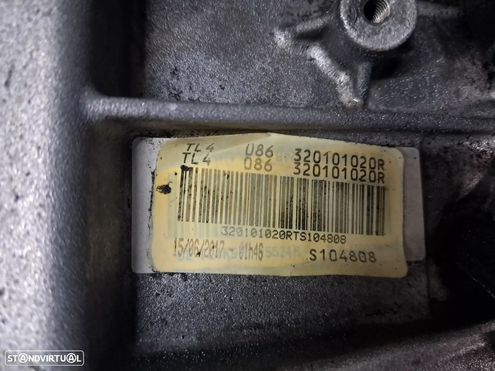 Caixa de velocidades Renault Megane IV 1.5 DCI 6 velocidades ref. TL4 086 - 2