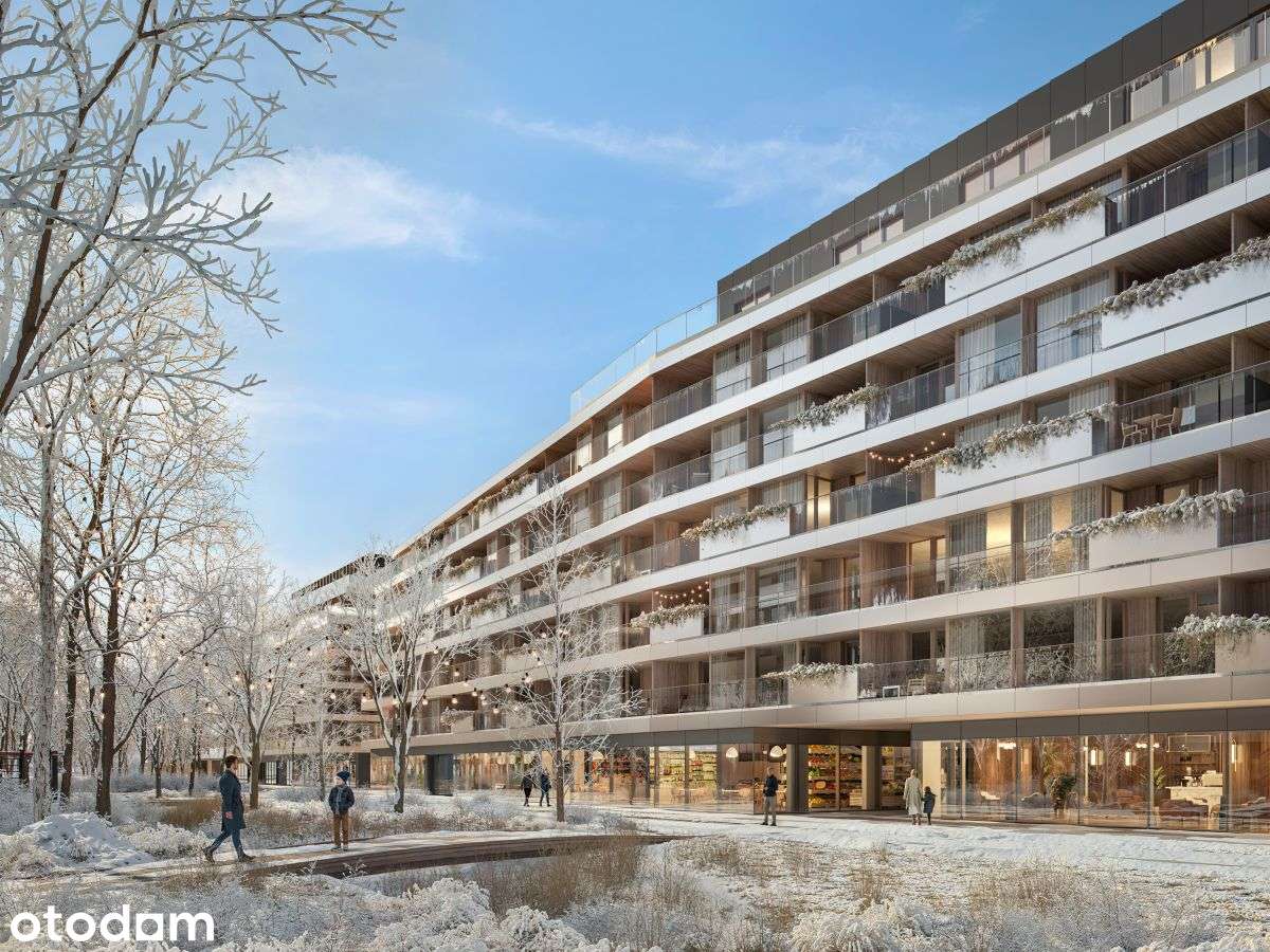 2-pokojowe mieszkanie 47m2 + loggia Bezpośrednio