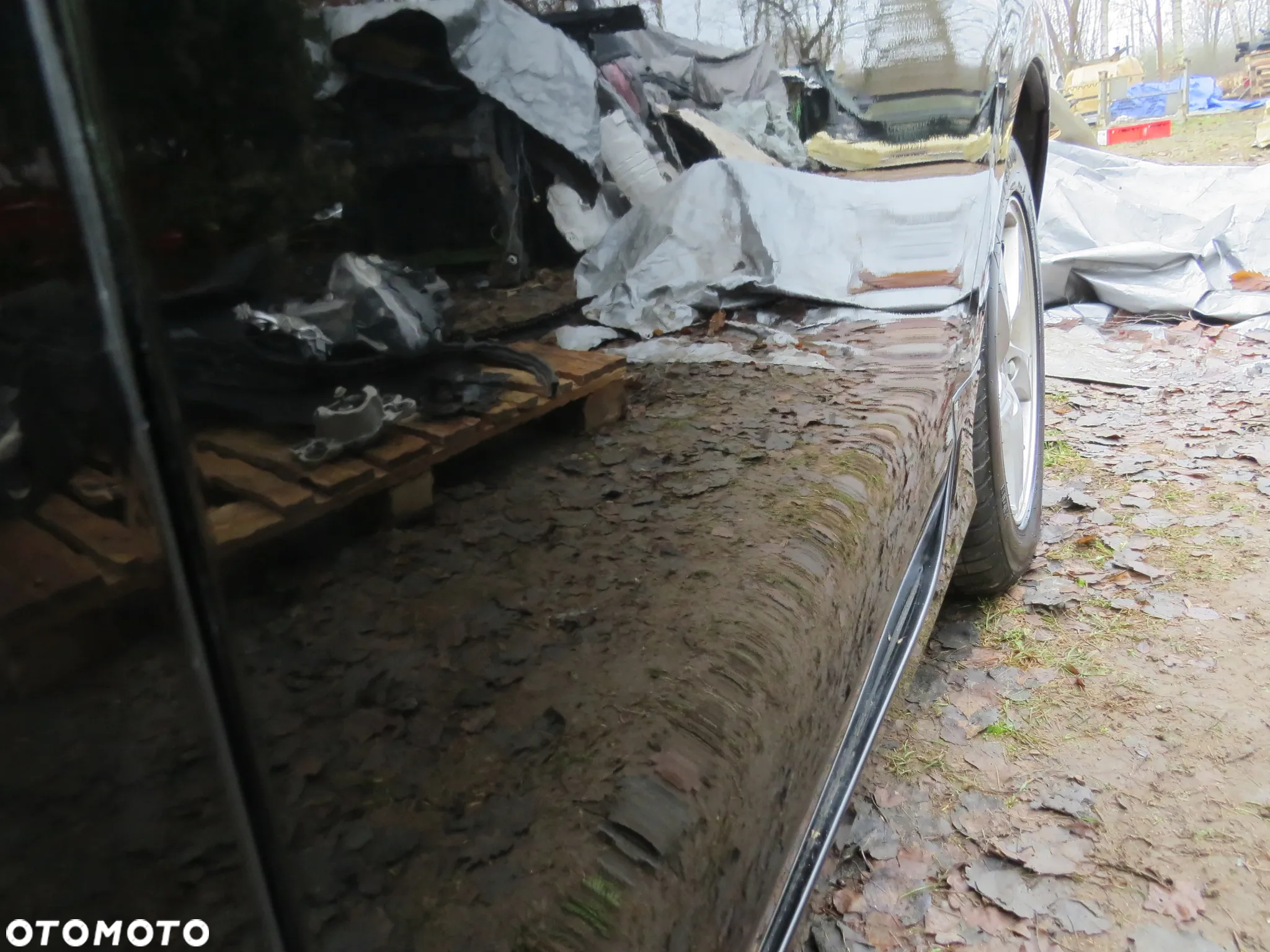 DRZWI LEWY TYŁ TYLNE 717-46 ONYX BLACK VOLVO S60 II 10-18 - 9