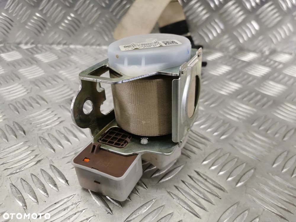 VW TOUAREG 7P 10-18R PAS BEZPIECZENSTWA SRODKOWY TYL BEZOWY JASNY 7P0857807 - 4