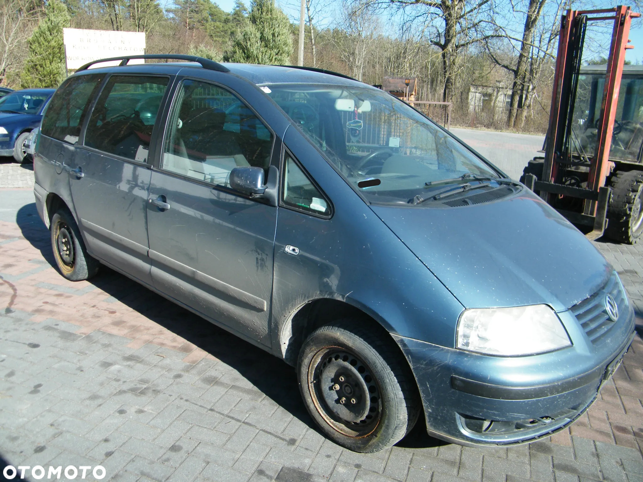 VW Sharan I FL 1.9 TDI 115KM silnik AUV skrzynia EHH lakier LC5W - 4