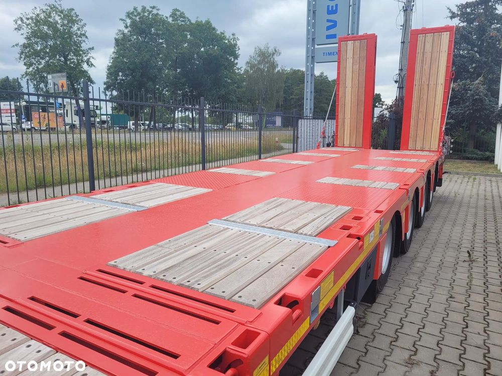 Kassbohrer SLA4 Naczepa Lowbed Niskopodwoziowa Rozsuwana - 5