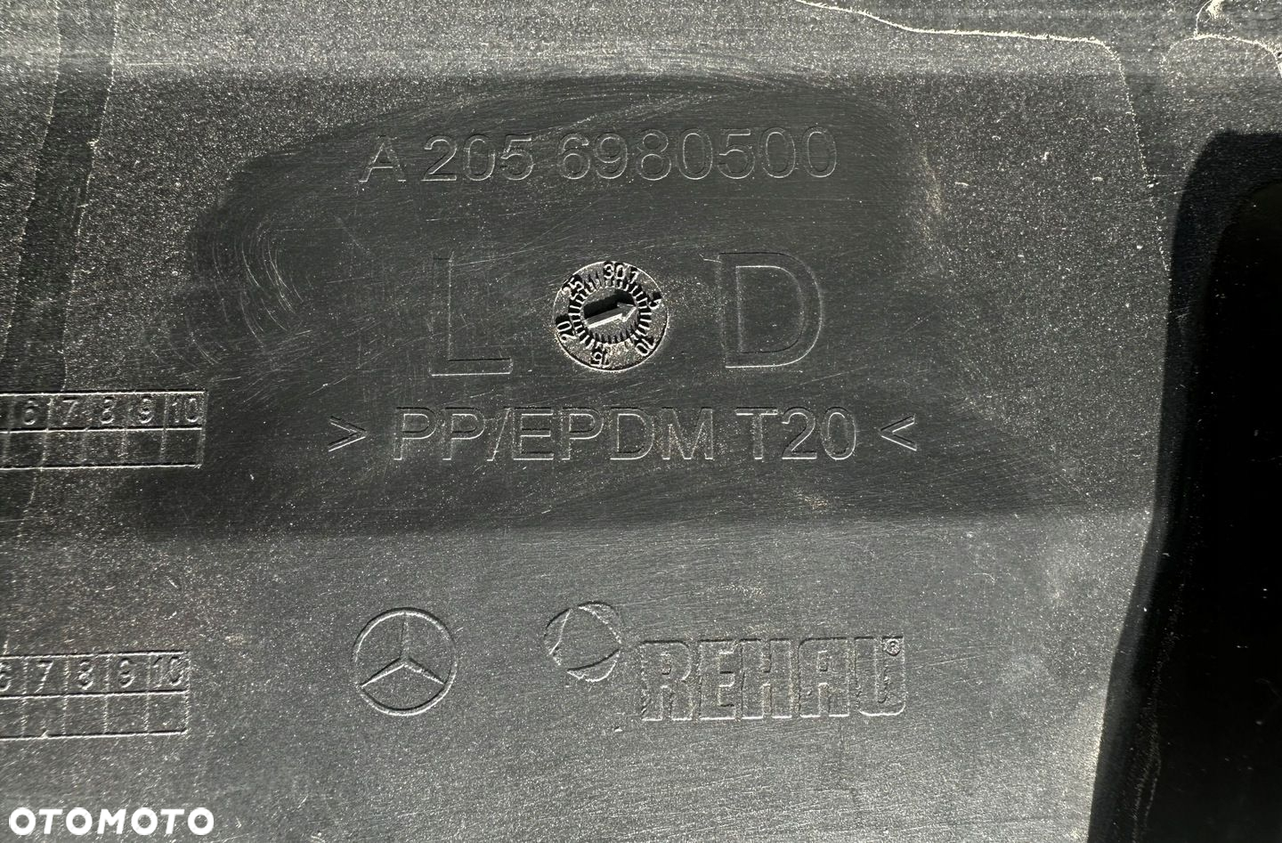 LISTWA PROGOWA PRÓG AMG C KLASA 205 W205 CABRIO - 12