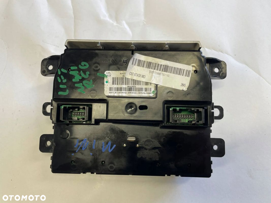 MINI COOPER R56 LIFT PANEL KLIMATYZACJI 3456304 - 3
