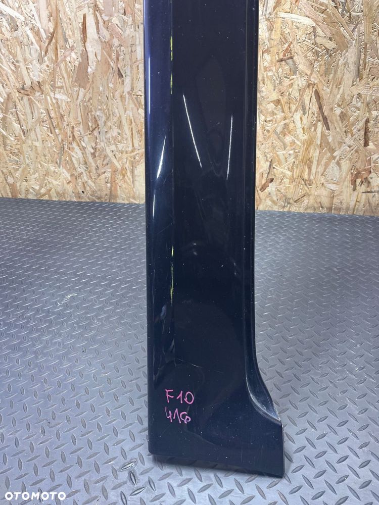 nakŁadka listwa progowa bmw f10 f11 m pakiet carbosnchwarz 416 lewa - 5