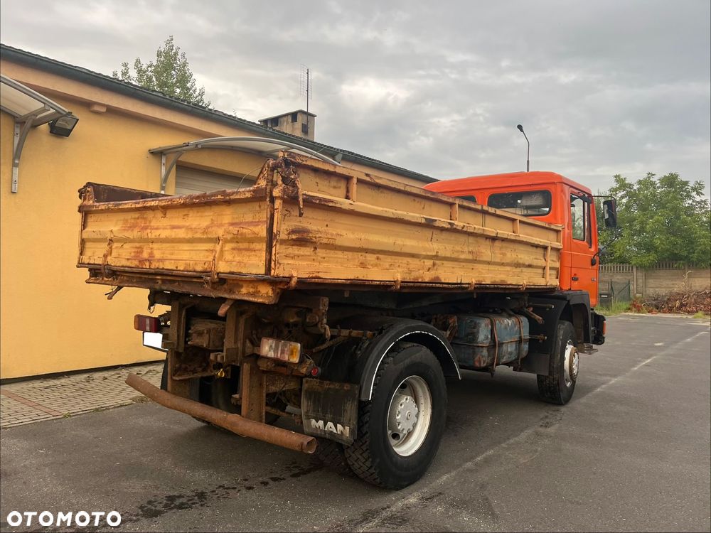 MAN 17 232 4x4 WYWROTKA EURO 2 - 4