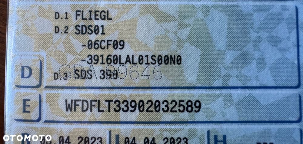KONICA KONNICA SŁUPEK NACZEPY FLIEGL 2023 ROK STANDARD - 3