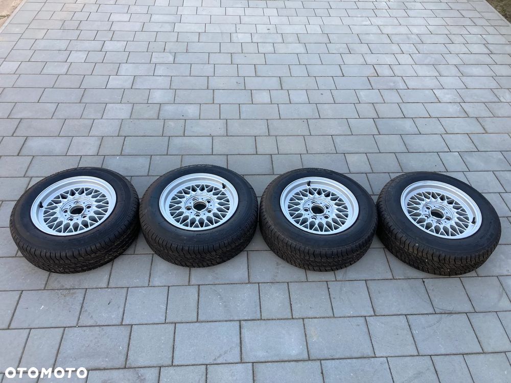 Koła BMW styling 5 E30 E32 E34 E36 15 cali ET20 7J 5x120 BBS 205/60r15 - 1