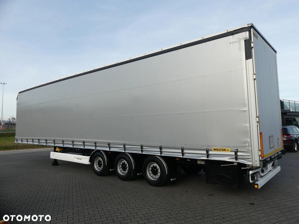 Wielton MEGA / FIRANKA / OŚ PODNOSZONA / ZADBANA / DACH PODNOSZONY / - 4