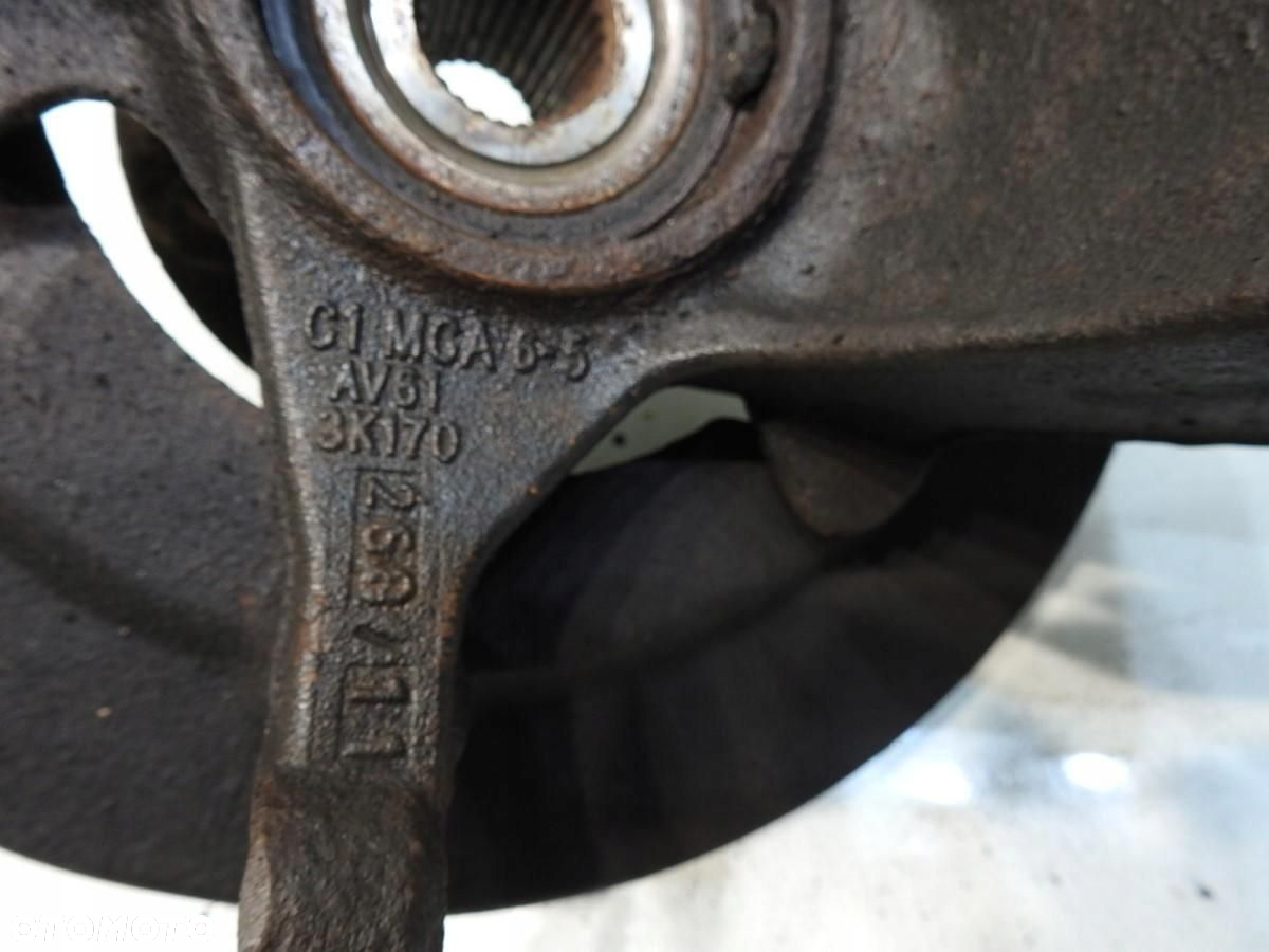 PIASTA ZWROTNICA PRAWY PRZÓD FORD FOCUS MK3 1.6 TDCI AV613K170 - 6