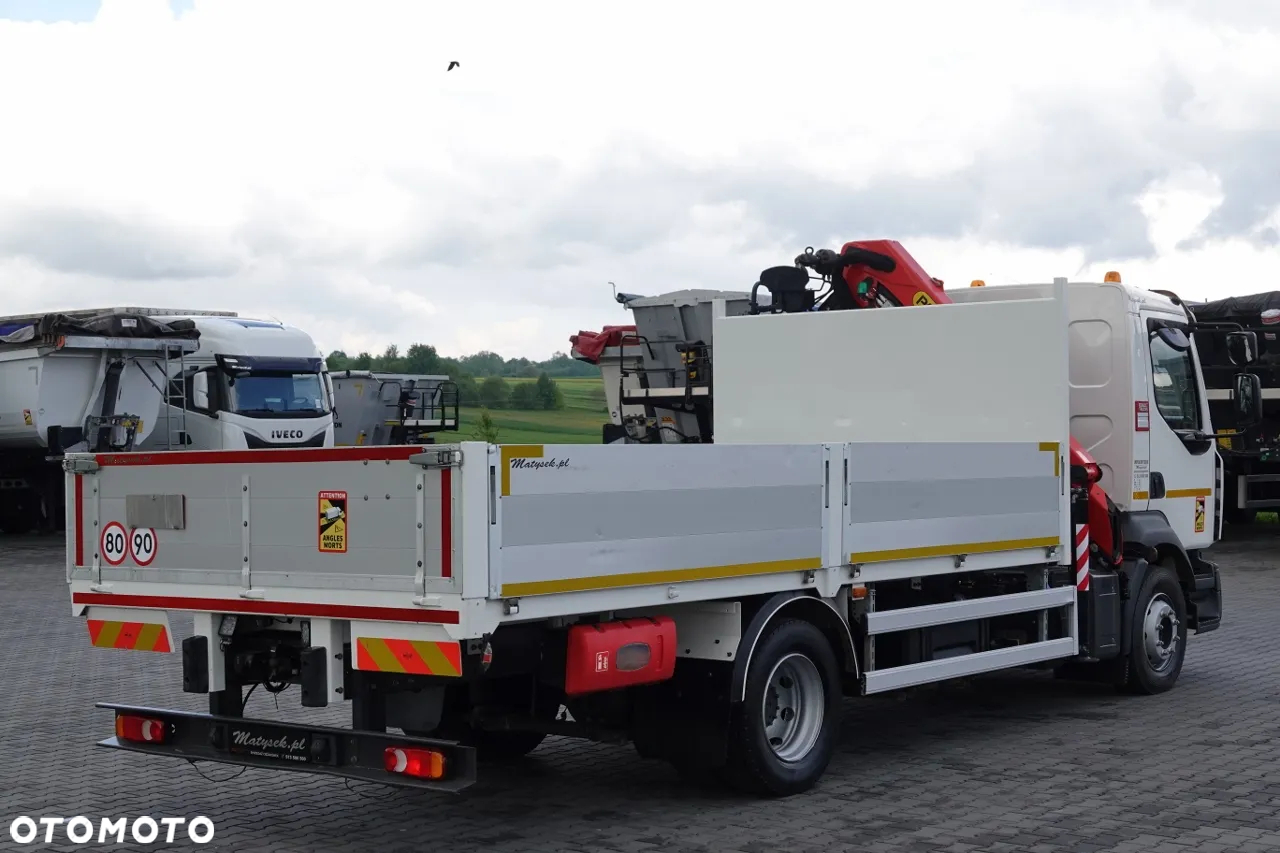 Renault D 210/  4X2 / SKRZYNIOWY 5 M + HDS PALFINGER PK 8.501 SLD A / UDŹWIG 5 580G / STEROWANIE RADIOWE / ROTATOR / SPROWADZONY - 8
