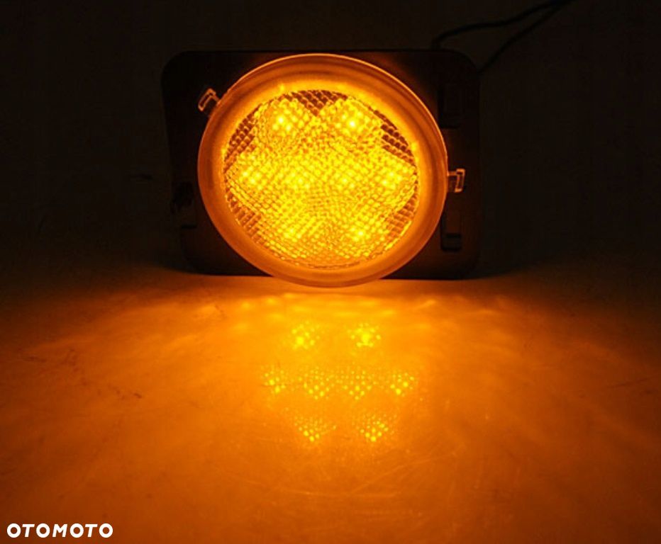 Kierunkowskaz Migacz przod bok kpl Led Tuning Smoke Jeep Wrangler JK 2006- - 6