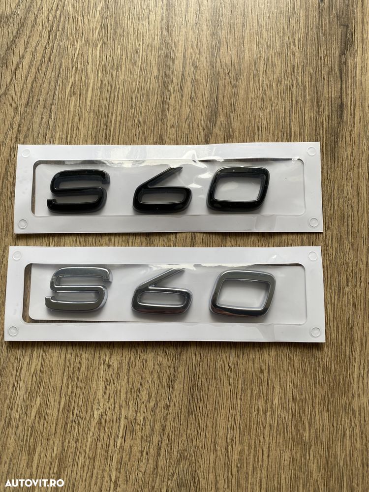 Emblema Embleme Scris Logo Semn Volvo S60 S90 Xc60 Xc90 - 4