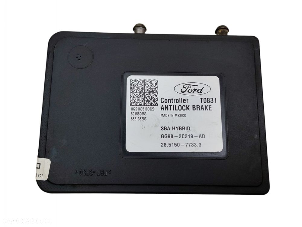 POMPA STEROWNIK ABS FORD MONDEO MK5 HYBRID GG98-2C555-AD GG98-2C219-AD - 2