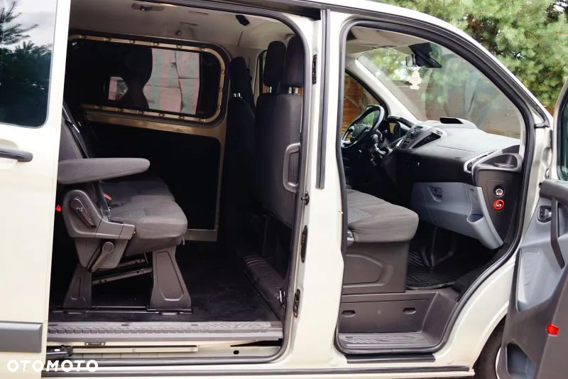 Ford Transit Custom Long Brygadówka 6 Osób 2 x Klima Bogata Opcja Salon Pl  155 Koni Faktura Vat - 4