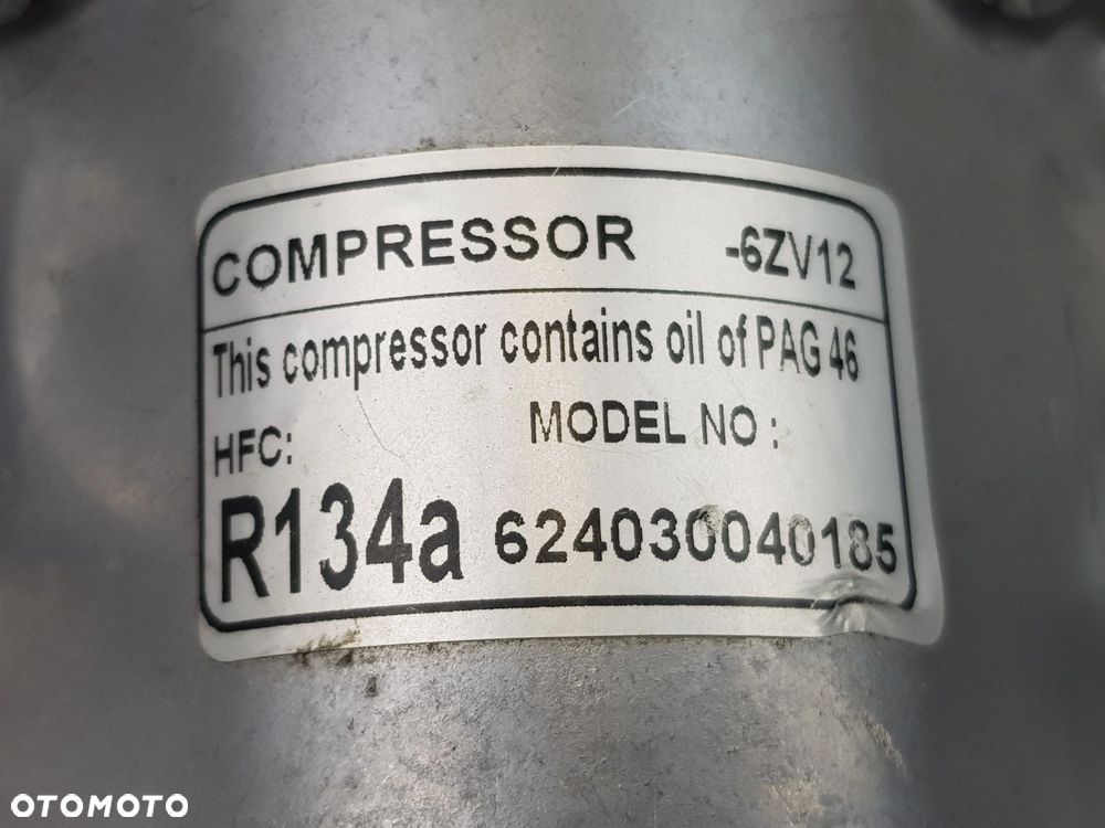 Kompresor Sprężarka klimatyzacji Volkswagen Polo Lupo Seat Ibiza Arosa 6ZV12 - 13