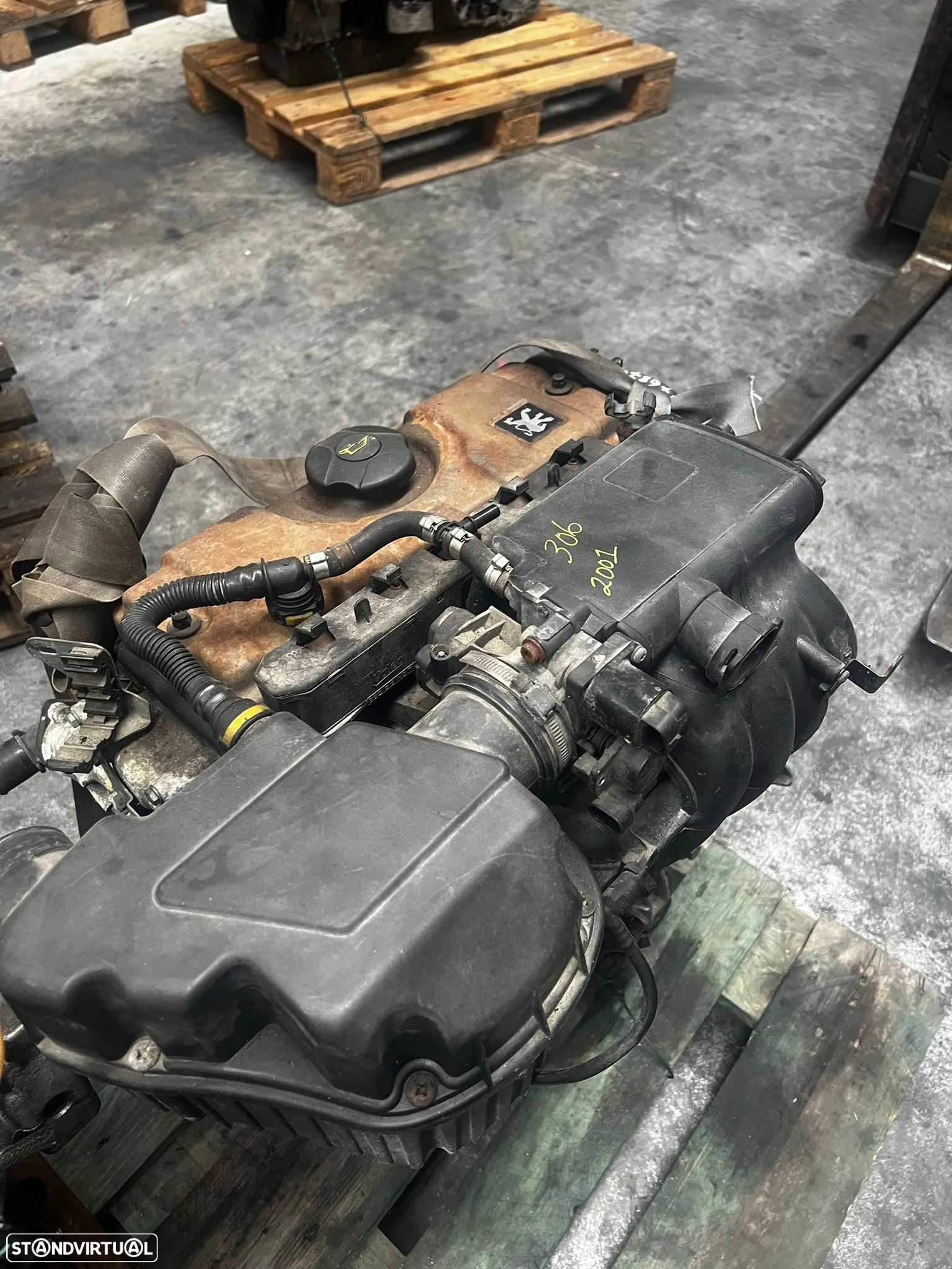 Motor Peugeot 306 1.6i Ref: NFT - 4