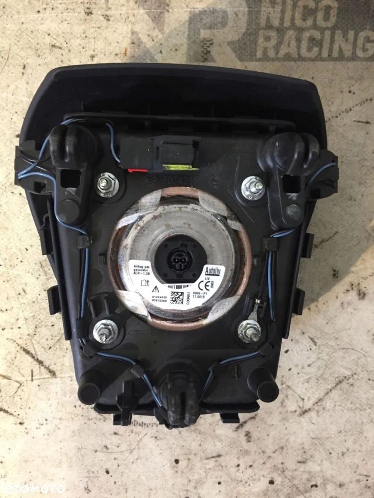 KOMPLET PODUSZEK AIR BAG KIEROWNICA DESKA KOLANOWA FORD MONDEO MK5 ORYGINAŁ - 5