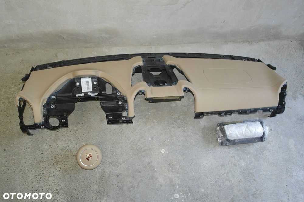 porsche cayenne 7p lift airbag pasy deska konsola kokpit pulpit pÓŁka pas