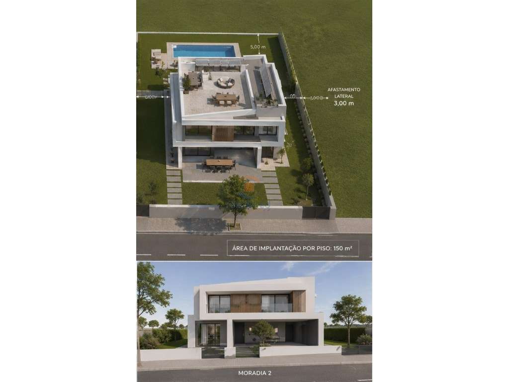Lote de Terreno 382 m2 p/ Construção de Moradia Isolada | B.º da Pa... - Grande imagem: 2/9