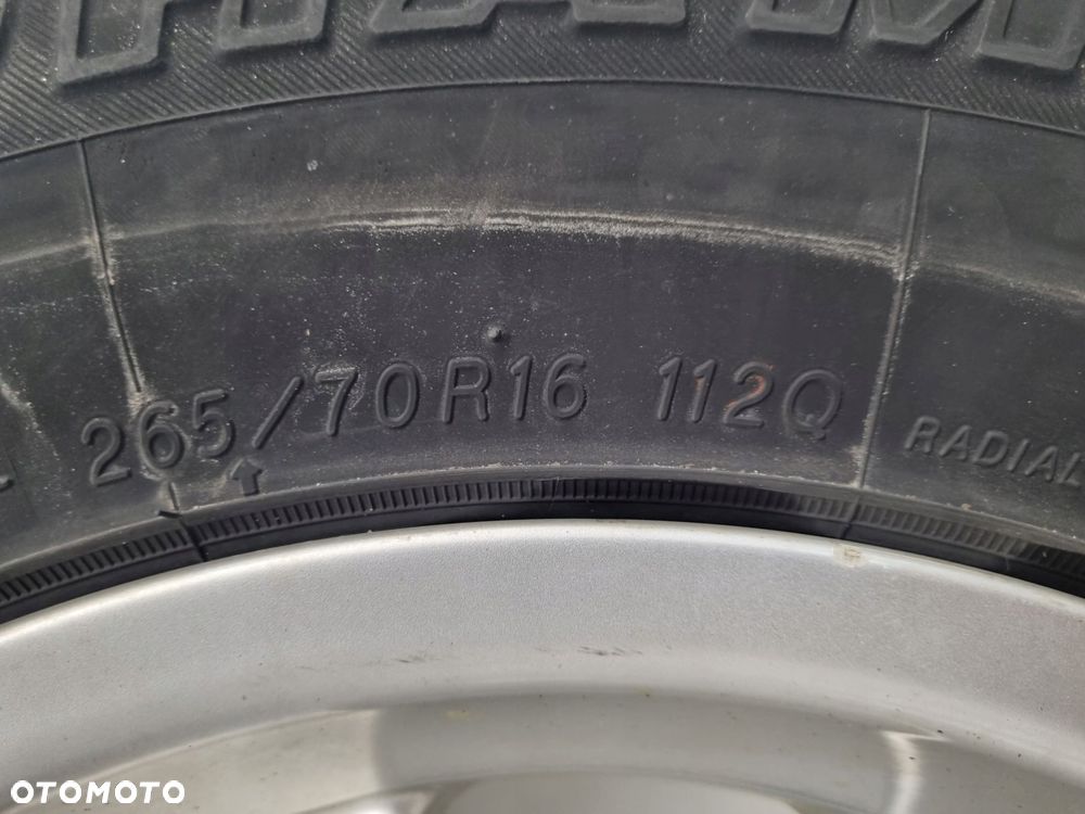 KOŁO ZAPASOWE Jeep Nissan Toyota Zapas felga aluminiowa 265/70 R16 6x139.7 - 8