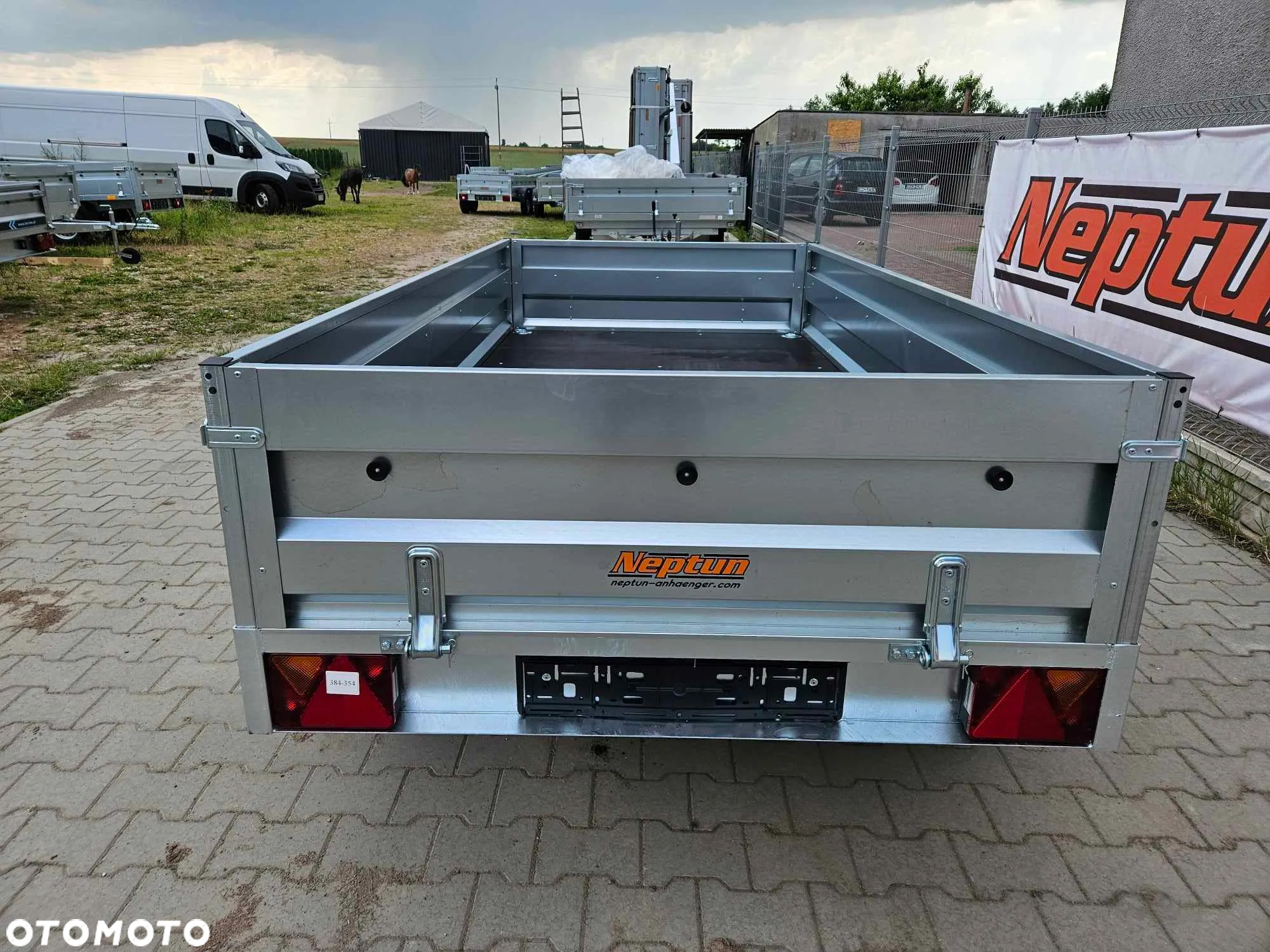Neptun RUSTIK N7-236 skrzynia 236 x 129cm burty 40cm! 2 osie - 7