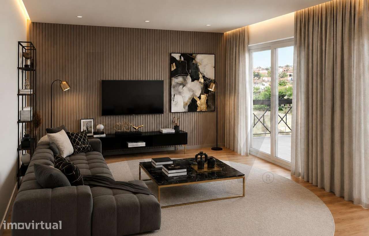 Apartamento T3 Totalmente Renovado, com Três Suites e Vista Mar no Cen - Grande imagem: 4/37