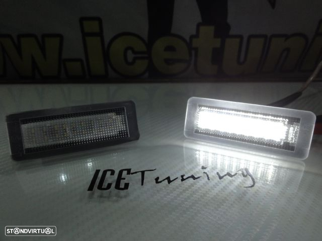 Suporte de lâmpada de matricula com led branco para SMART Fortwo 450, 451 (1998-2014) - 18