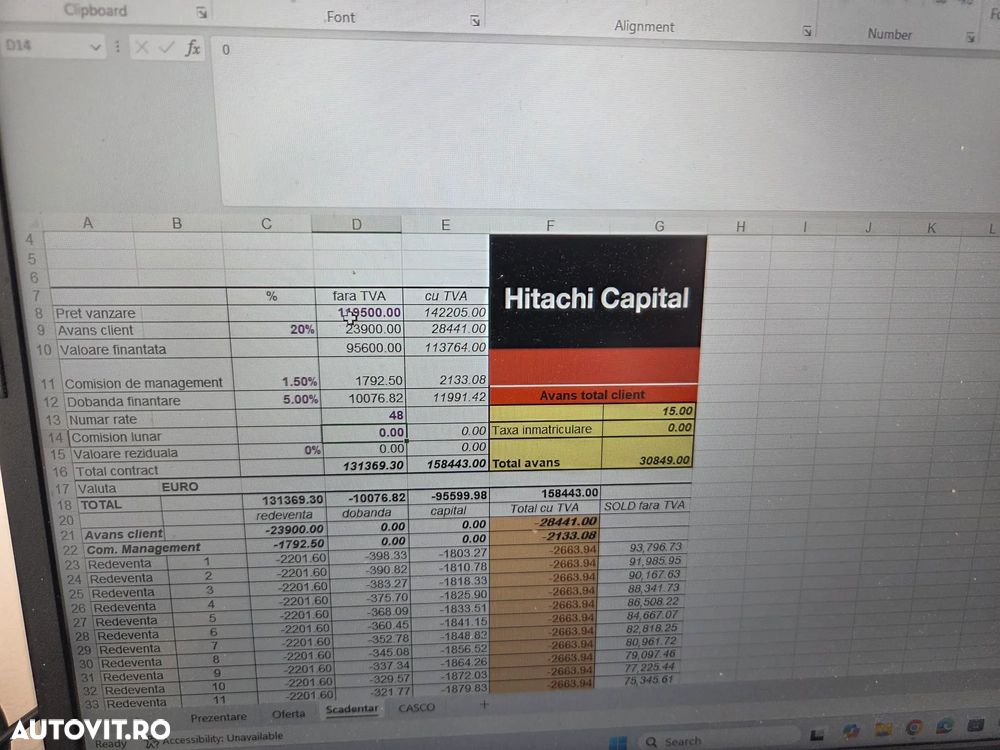 Hitachi ZW310-6, 2020, 6.209ore, CUPA 5mc, CUPLA RAPIDA, virare cu JOYSTICK, Masa operationala 28tone, anv MICHELIN 70%-ok, Gresare automata, camera spate, CANTAR, aer conditionat, STARE FOARTE BUNA, computer romana, posibil leasing 4 ani-PROMOTIE 119.500Eur - 34
