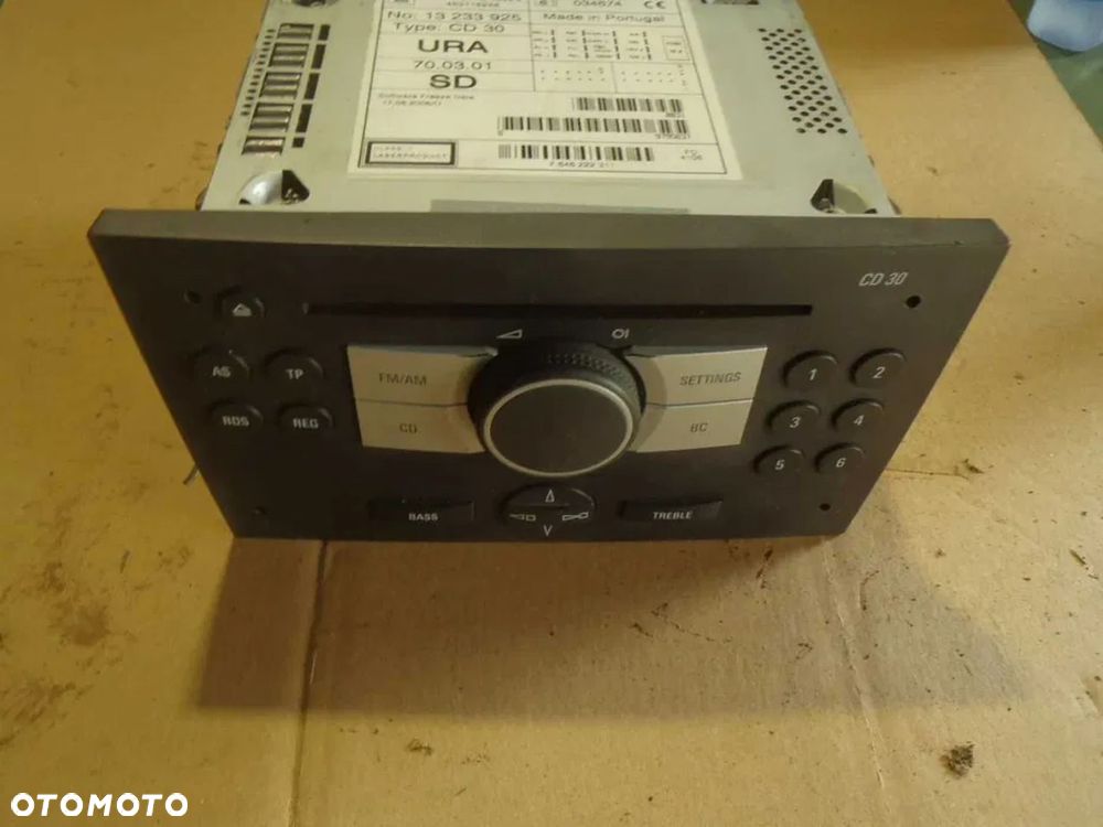 radio opel CD 30 CORSA C COMBO c MERIVA A vivaro agila vrctra C - 2
