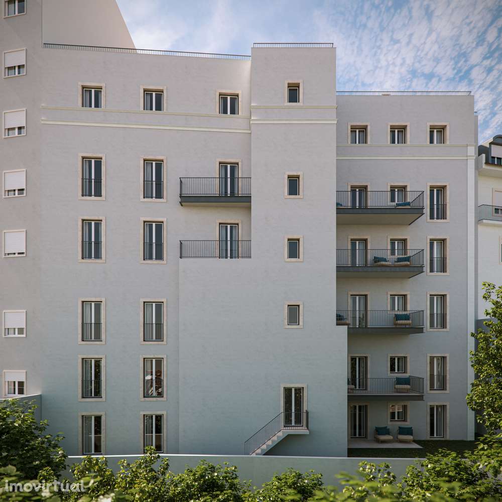 Viva a Modernidade e Conforto na Graça: Espetacular T1 com Vista Panor - Grande imagem: 5/10