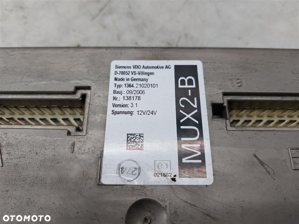 MODUŁ Sterownik Solaris Urbino SIEMENS VDO 136421020101 - 2