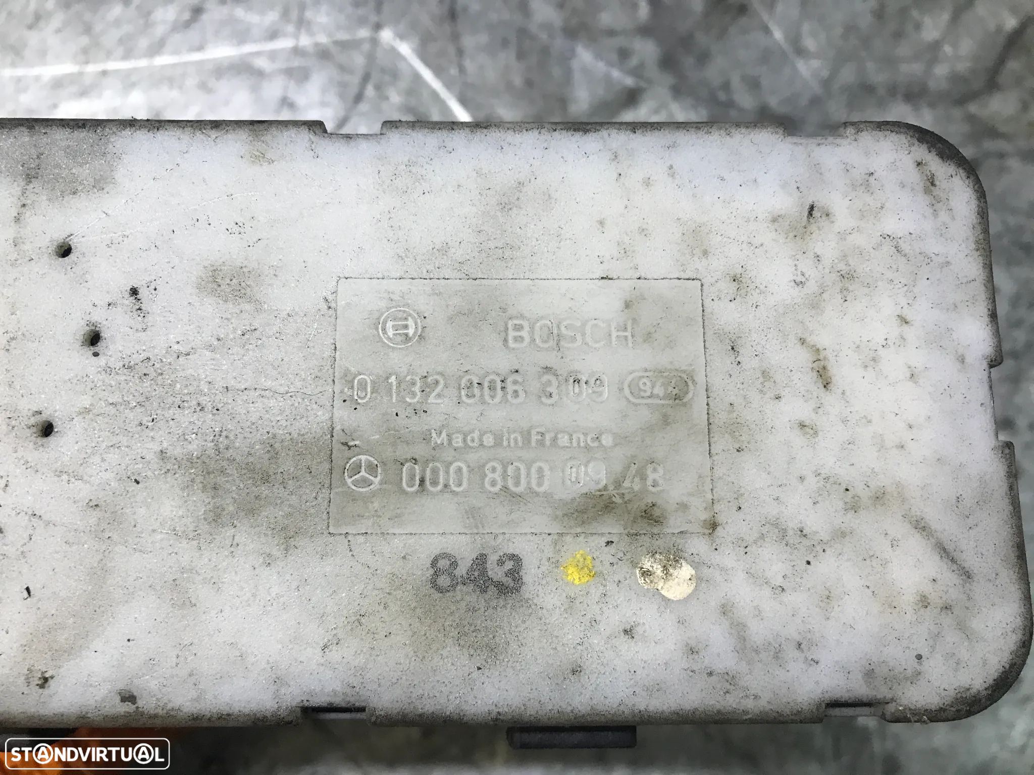 MOTOR DE VACUO / MODULO FECHO CENTRAL MERCEDES 190 200 W201 W124 0008000948 0132006309 - 3