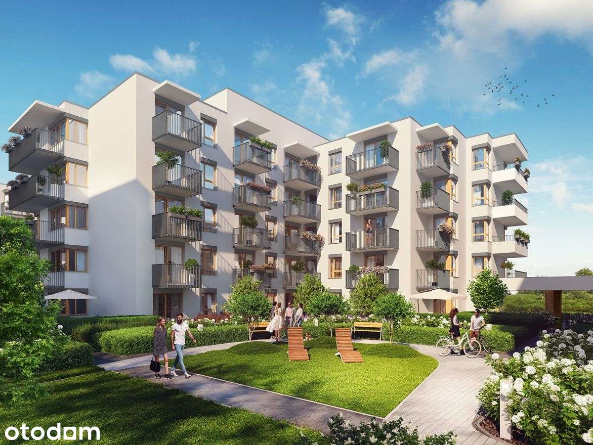 5-pokojowe mieszkanie 83m2 + ogródek Bez Prowizji