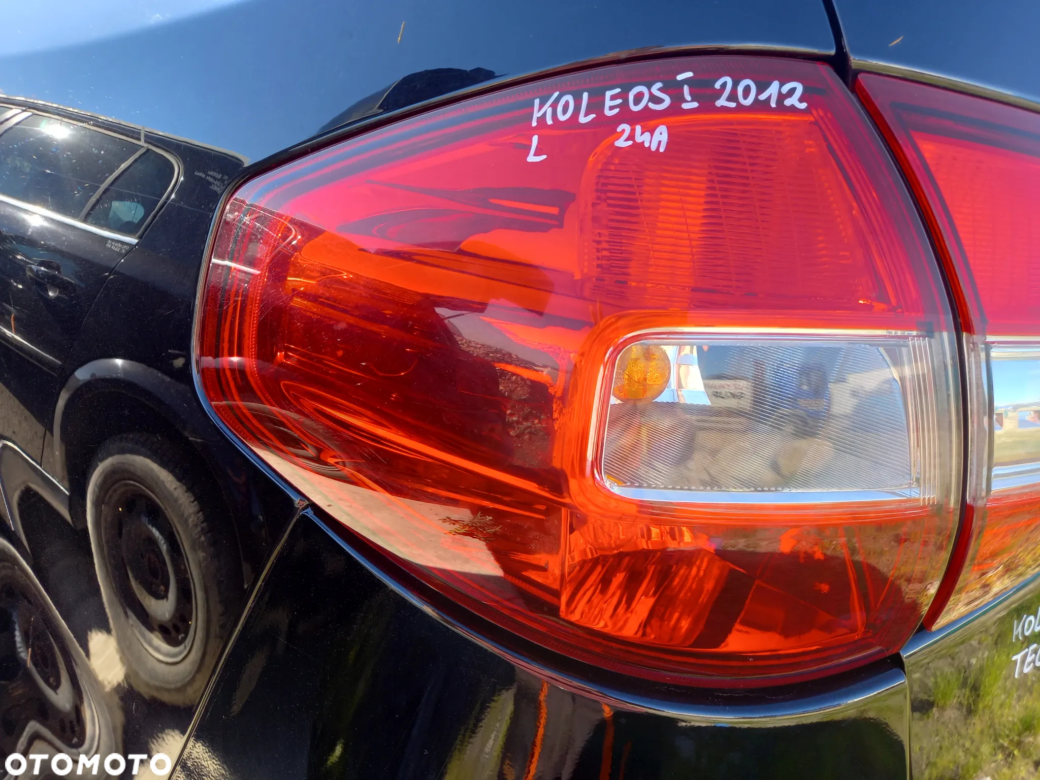 RENAULT KOLEOS I LIFT LAMPA LEWY TYŁ LEWA TYLNA BŁOTNIK Z BŁOTNIKA - 2