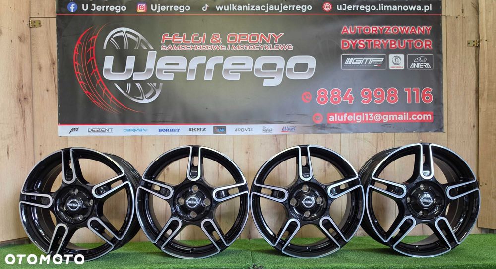 Nowe alufelgi NISSAN 16x4x100 - Micra, Note