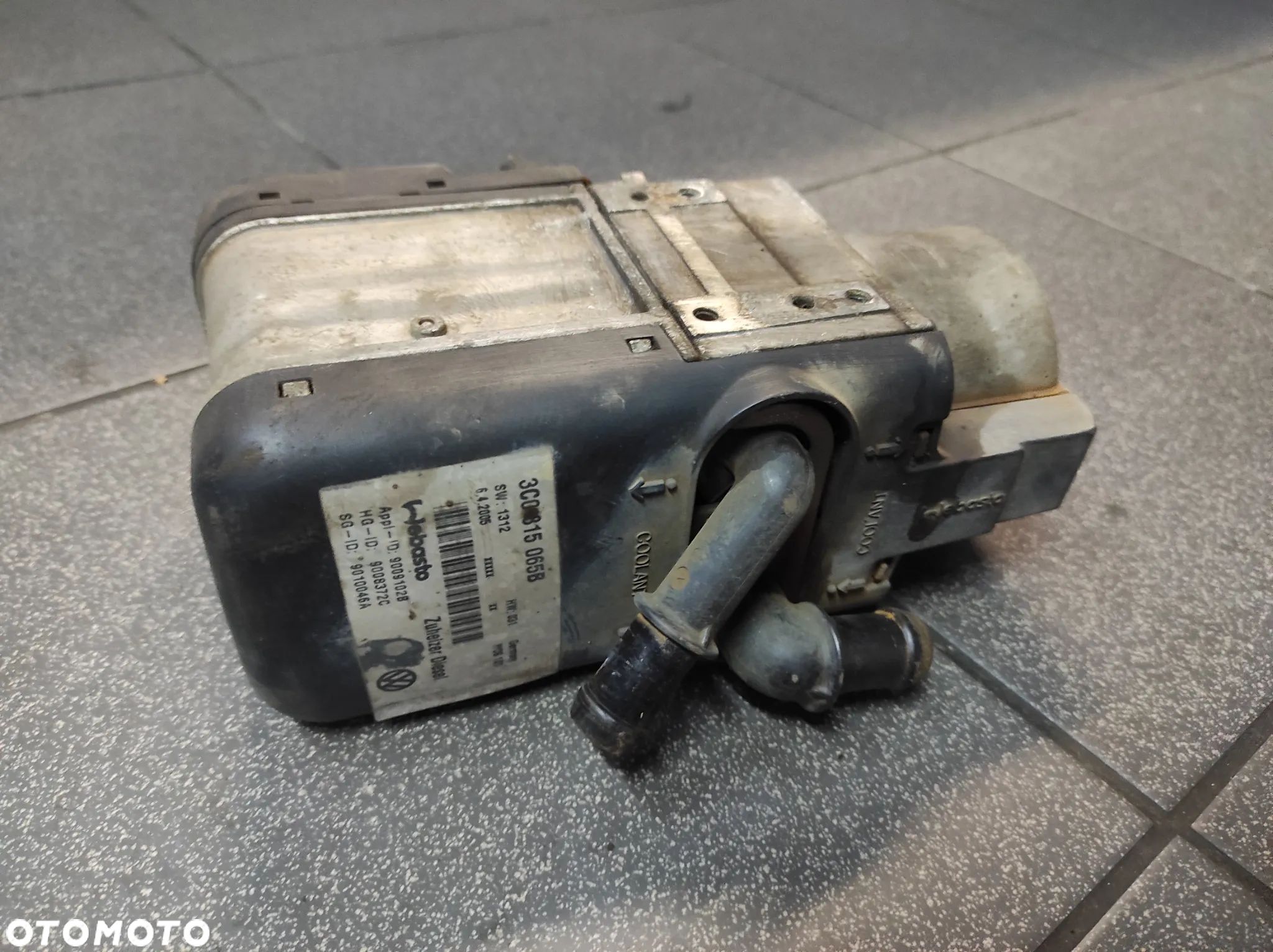 WEBASTO OGRZEWANIE POSTOJOWE PIEC ZUHEIZER DIESEL 3C0815065B VW AUDI SEAT SKODA WYSYŁKA !!!! - 1