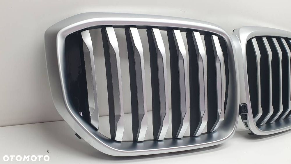 ATRAPA GRILL NERKI BMW X5 G05 LCI 21454110 ORYGINAŁ JAK NOWY - 2