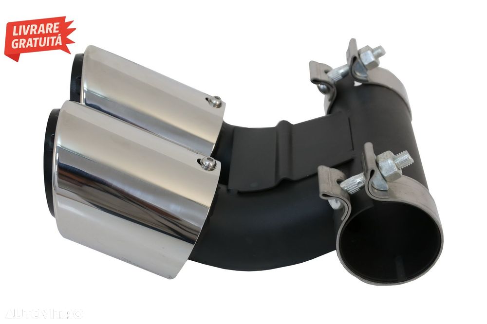 Ornament Evacuare Porsche 718 Cayman Boxster 982 (2016-) Crom- livrare gratuita - 7