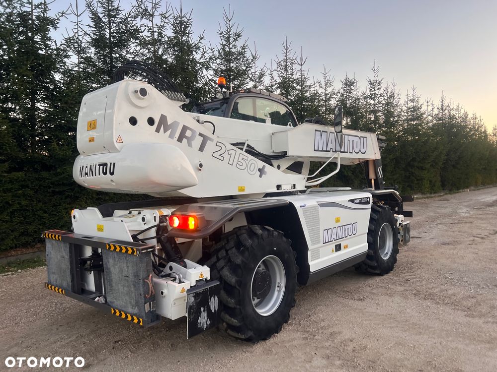 Manitou 2150 Mrt MANITOU ŁADOWARKA TELESKOPOWA Roto  widły kosz PILOT do sterowania  2016/17 1840 2540 2550 kolor od nowości biały Mercedes silnik - 28