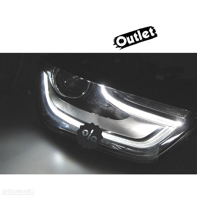 R012406C1 FARÓIS TRU DRL BLACK EDITTION AUDI A4 B8 12-15 - 8