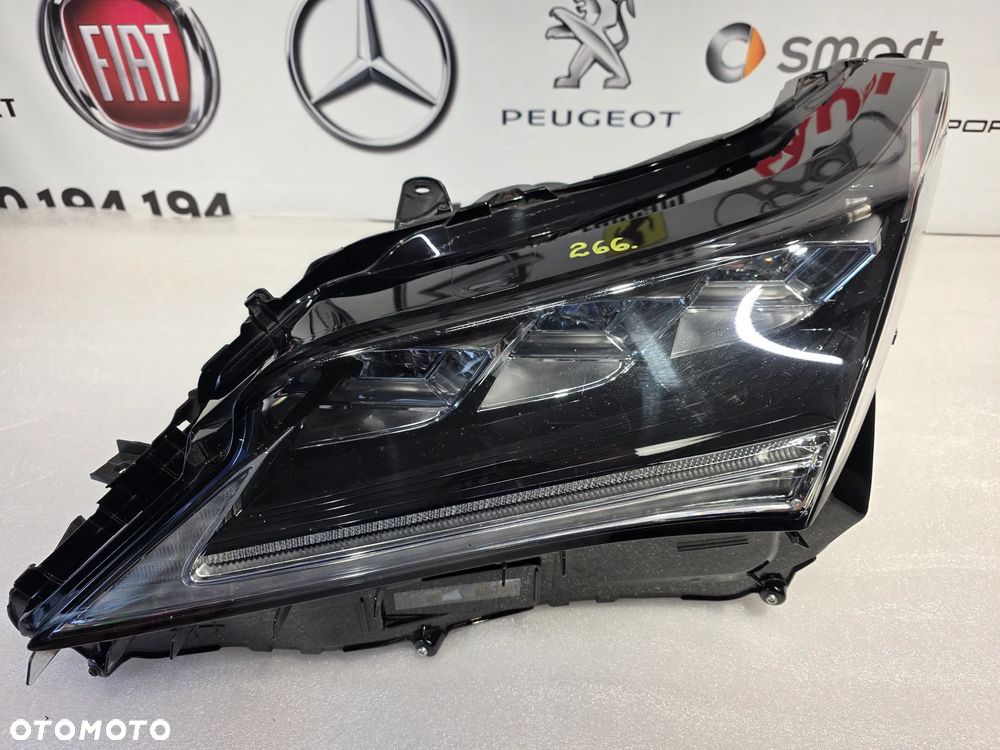 LEXUS RX4 RX 4 IV 450H 15- LEWA LAMPA PRZEDNIA PRZÓD FULL LED , NR KOITO 48169 , NR AUKCJI LPP266 - 1