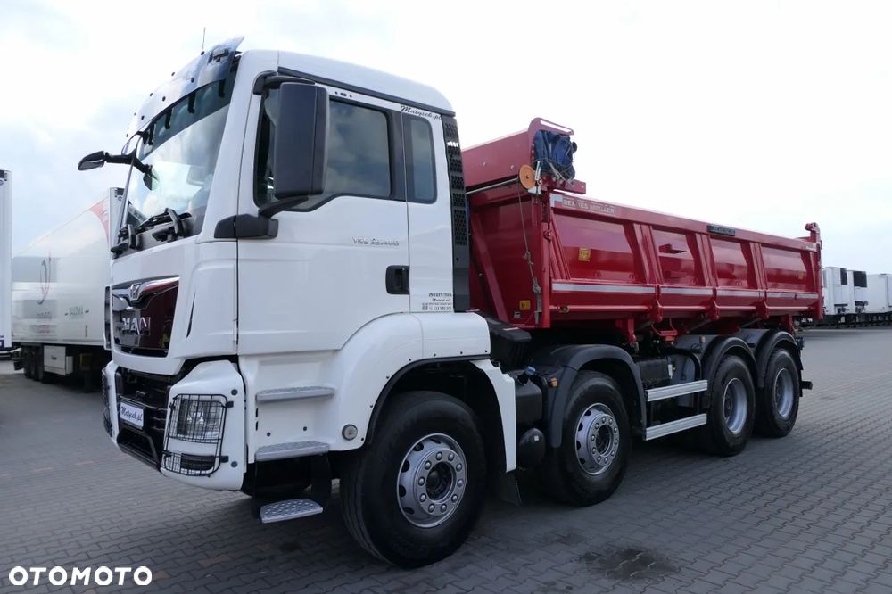 MAN TGS 35.460 / 8X4 / WYWROTKA 2 STR / BORDMATIC / MEILLER KIPPER / AUTOMAT / EURO 6 - 15