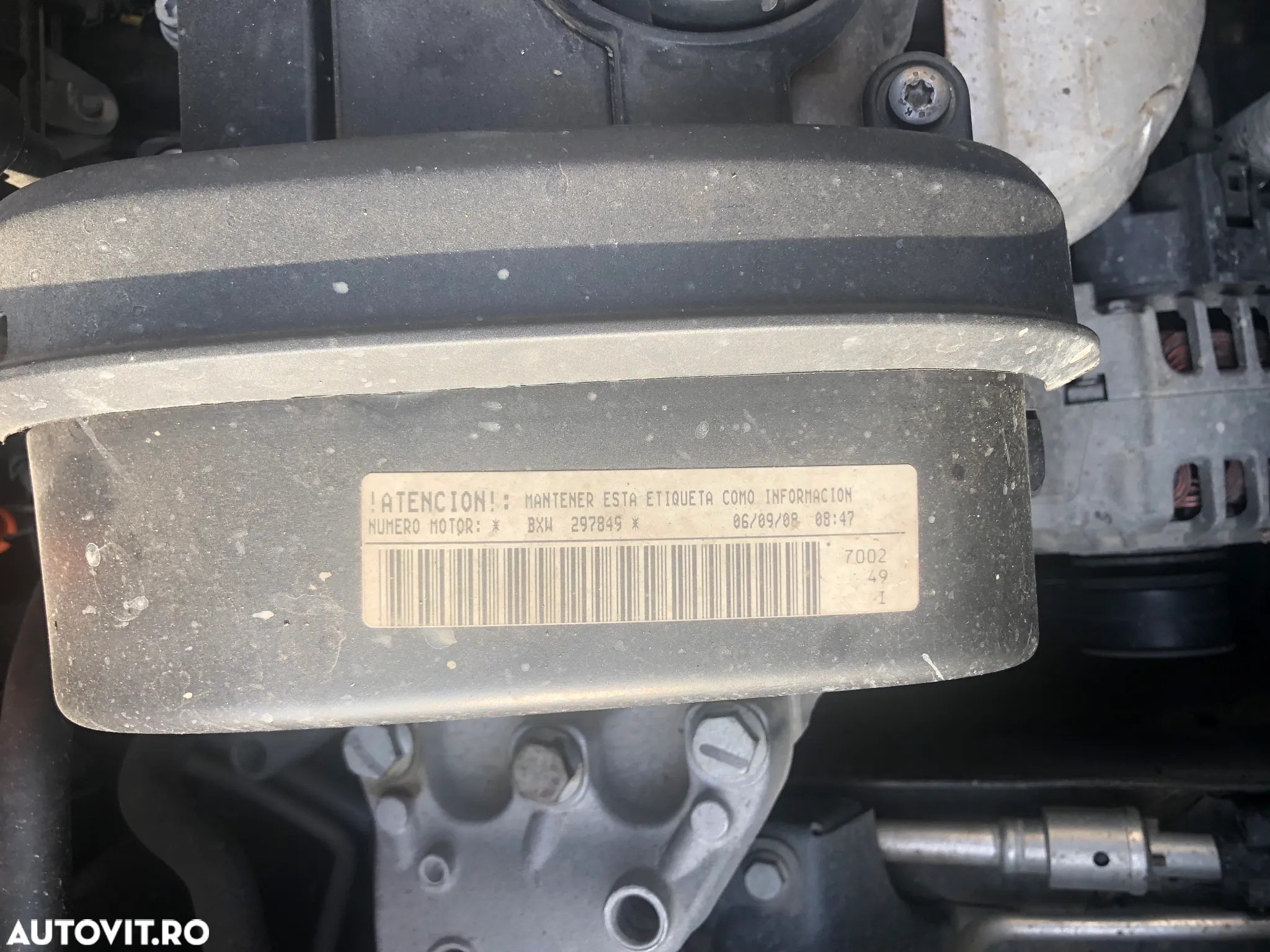 Motor fara anexe Seat Ibiza Cordoba VW Polo Skoda Fabia 1.4 benzina BXW - 8