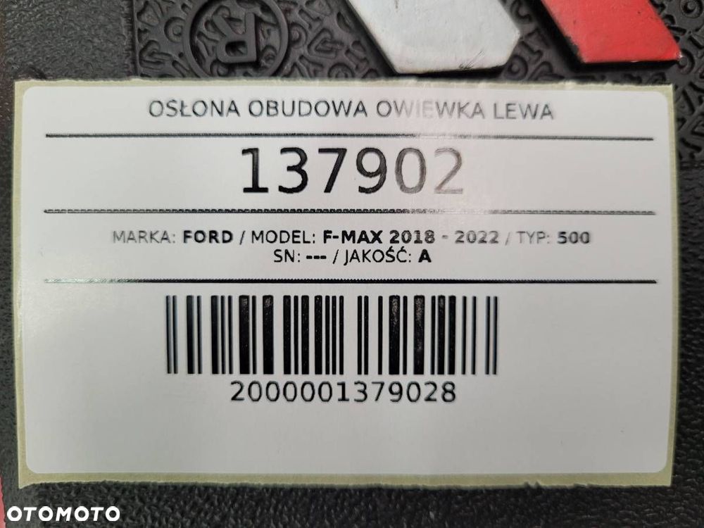 PRZEDŁUŻENIE STOPNICY LEWE FORD F-MAX 500 JC46-16A115-AE - 9
