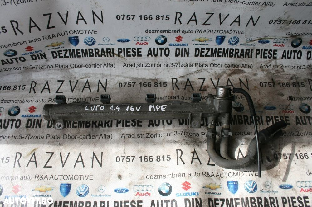 Injectoare Rampa Injectoare Vw Lupo 1.4-16v Motor APE Cu Garantie - 2