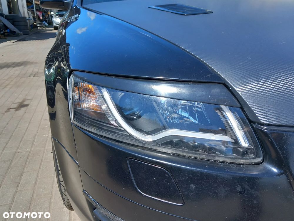 AUDI A6 C6 KOMPLET REFLEKTORÓW LAMP LED PRZEDNICH CZARNY ŚRODEK - 3