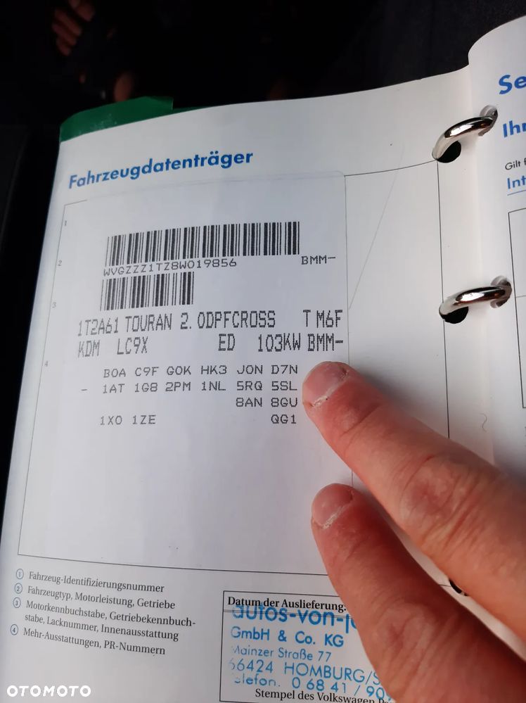 Volkswagen Touran 2.0 TDI DPF Highline - 21