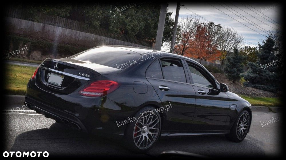 MERCEDES W205 SPOILER AMG LOTKA NA KLAPĘ PODKŁAD!! - 5