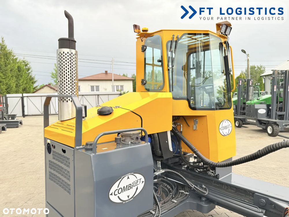 Combilift WÓZEK CZTEROKIERUNKOWY - WIELOKIERUNKOWY | COMBILIFT C4000 | GAS | DUPLEX 4100MM | PRZESUW WIDEŁ | WOLNY SKOK | NOWE OPONY | PO SERWISIE | STAN IDEALNY | Szeroka oferta wózków czterokierunkowych i bocznych, dopasowanych do różnorodnych potrzeb i zastosowań - 36